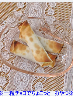 ※一粒チョコでちょこっと おやつ※-レシピのメイン写真