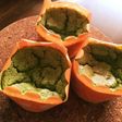 抹茶スフレカップチーズケーキ