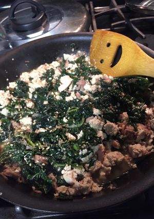 ケールの炒め物-レシピのメイン写真