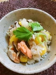 炊飯器で秋のおこわ-レシピのメイン写真