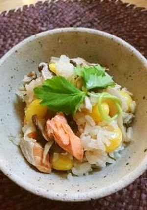 炊飯器で秋のおこわ-レシピのメイン写真