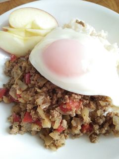 フライパンでガパオライス-レシピのメイン写真