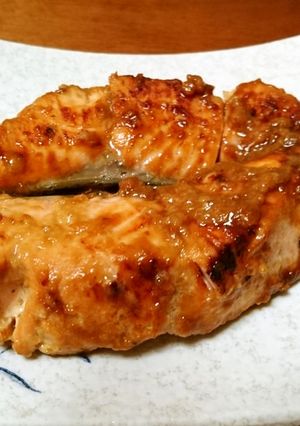 メープルとヨーグルトで簡単鮭の西京焼き風-レシピのメイン写真