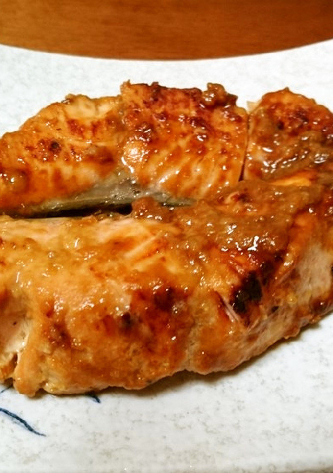 メープルとヨーグルトで簡単鮭の西京焼き風-レシピのメイン写真