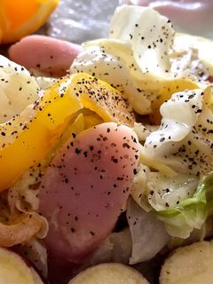 魚肉ソーセージ♡キャベツたっぷりマヨ炒め-レシピのメイン写真