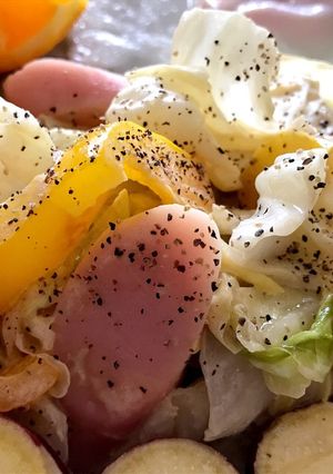 魚肉ソーセージ♡キャベツたっぷりマヨ炒め-レシピのメイン写真