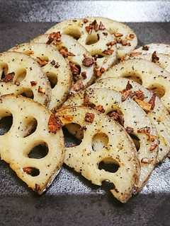 簡単☆れんこんステーキ☆ガーリック風味-レシピのメイン写真