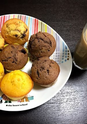 バレンタインにも♡超簡単カップケーキ♡-レシピのメイン写真