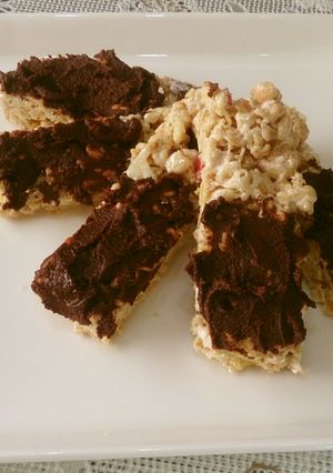 バターなしのかんたんチョコグラノーラバー-レシピのメイン写真