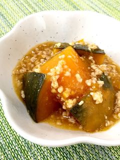 鍋1つでできる!かぼちゃのそぼろ煮-レシピのメイン写真