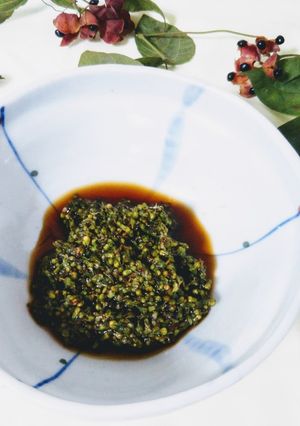 ご飯に合う☆紫蘇の実の梅酢醤油漬け-レシピのメイン写真