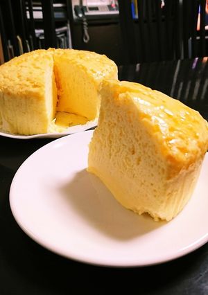 しゅわっ 高さのあるスフレチーズケーキ-レシピのメイン写真