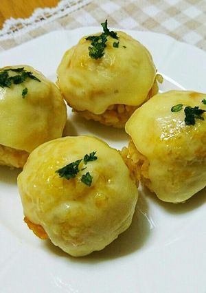 かぼちゃご飯のチーズ焼き-レシピのメイン写真