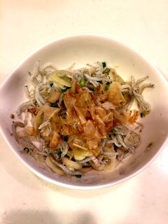 ★簡単★エシャロットとしらすの麺つゆ和え-レシピのメイン写真