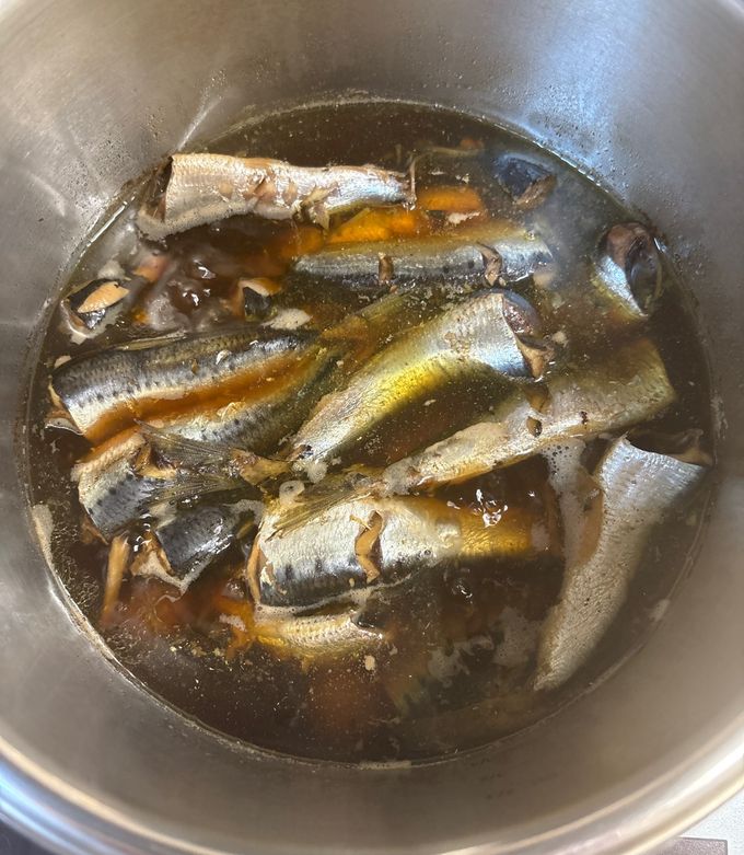 圧力鍋で鰯の梅煮-レシピのメイン写真