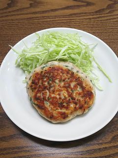 ネギトロとお豆腐のハンバーグ-レシピのメイン写真