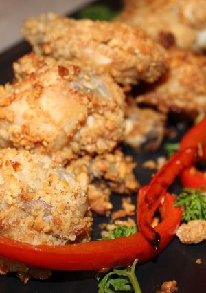 ピーナッツバターのザクザクチキン-レシピのメイン写真
