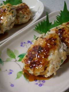 もっちりサクッ♪つくねバーグ-レシピのメイン写真