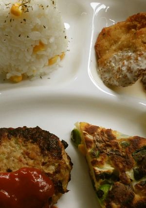 大人も子供も♪洋食プレート！-レシピのメイン写真