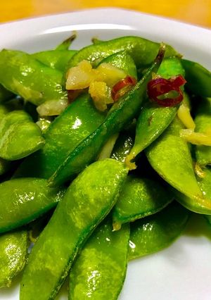 枝豆のペペロンチーノ-レシピのメイン写真