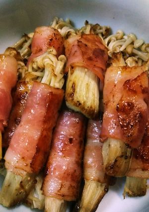 えのきベーコンバターレモン風味めも-レシピのメイン写真