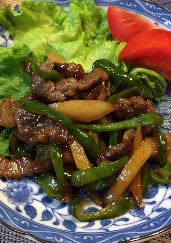 お手軽！青椒肉絲風-レシピのメイン写真