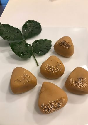 旬の栗・練り切り-レシピのメイン写真