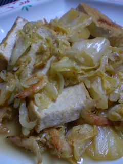 生揚げと白菜の炒め煮-レシピのメイン写真