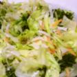 生野菜、じゃこトッピングサラダ