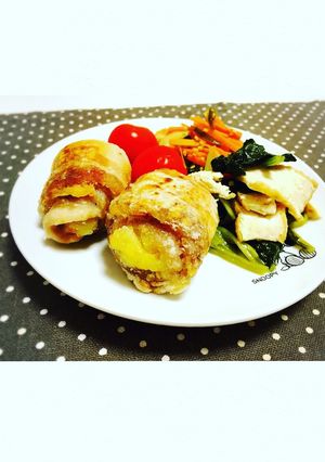 肉巻きポテトサラダ メモ用！-レシピのメイン写真
