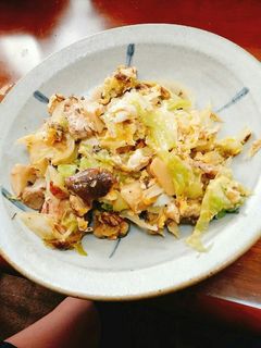 簡単!サバの水煮缶の野菜炒め-レシピのメイン写真