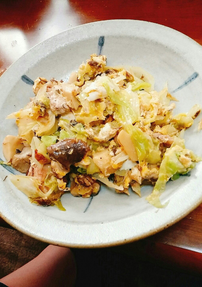 簡単！サバの水煮缶の野菜炒め-レシピのメイン写真