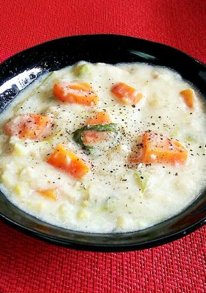 豆乳de簡単♡白菜＆カニ缶のスープ煮♪-レシピのメイン写真