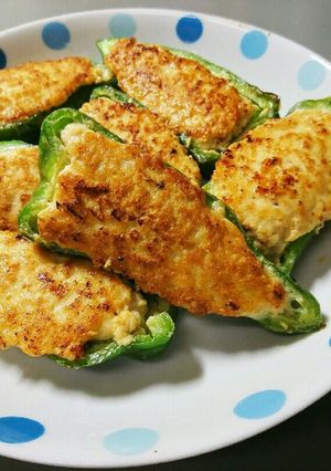 ピーマンの肉詰め-レシピのメイン写真