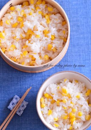 簡単！炊飯器でとうもろこしごはん-レシピのメイン写真