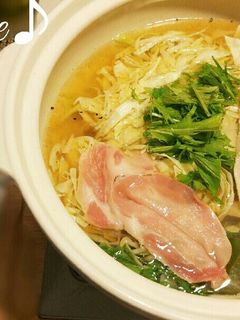 生姜鍋の豚しゃぶ♪千切り野菜たっぷり^^-レシピのメイン写真