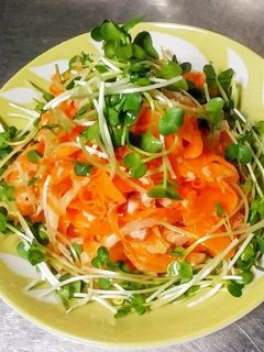 スライスにんじんツナサラダ-レシピのメイン写真