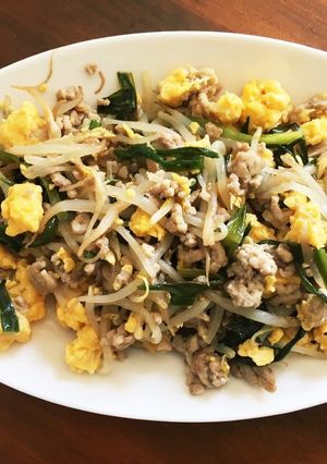 安くてすぐできるニラ玉中華炒め-レシピのメイン写真