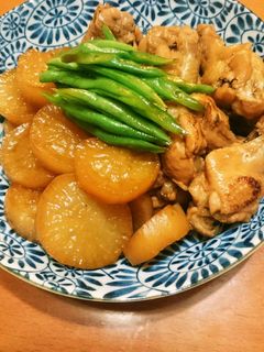 安い☆大根と手羽元のこっくり煮物-レシピのメイン写真