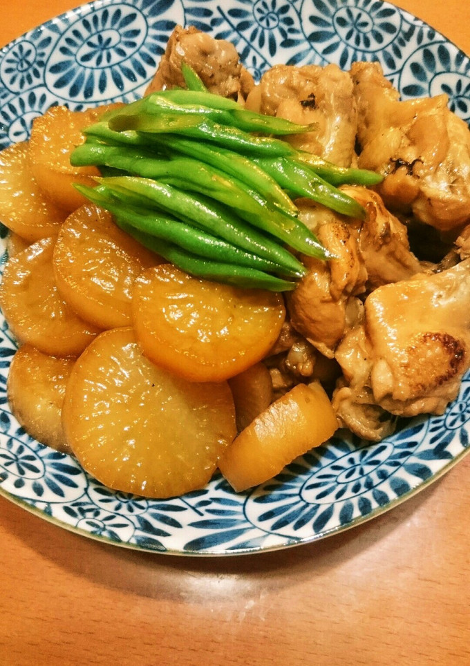安い☆大根と手羽元のこっくり煮物-レシピのメイン写真