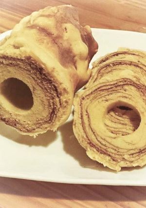 炭焼きしっとりバウムクーヘン☆アウトドア-レシピのメイン写真