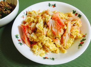 卵と海からサラダフレーク炒め-レシピのメイン写真