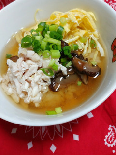 絶品スープ!あっさりいける鶏飯☆-レシピのメイン写真
