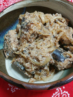 ☆生さんまの明太子煮☆-レシピのメイン写真