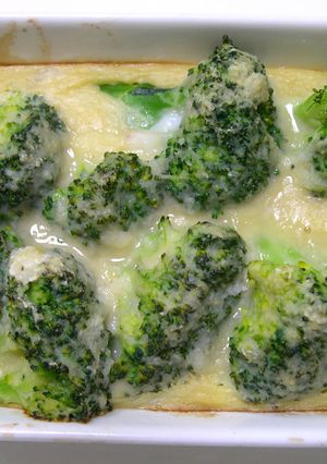 ブロッコリーの長いも豆乳グラタン-レシピのメイン写真