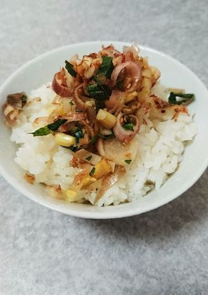 ご飯が進む！大葉とミョウガのふりかけ-レシピのメイン写真