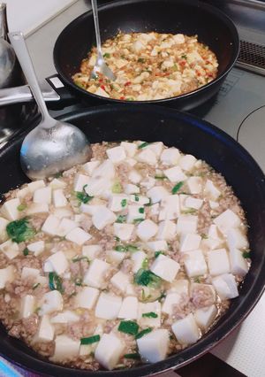 家族でシェアする麻婆豆腐-レシピのメイン写真