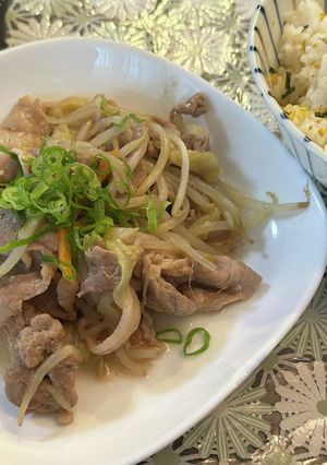 覚書 我が家の肉野菜炒め-レシピのメイン写真