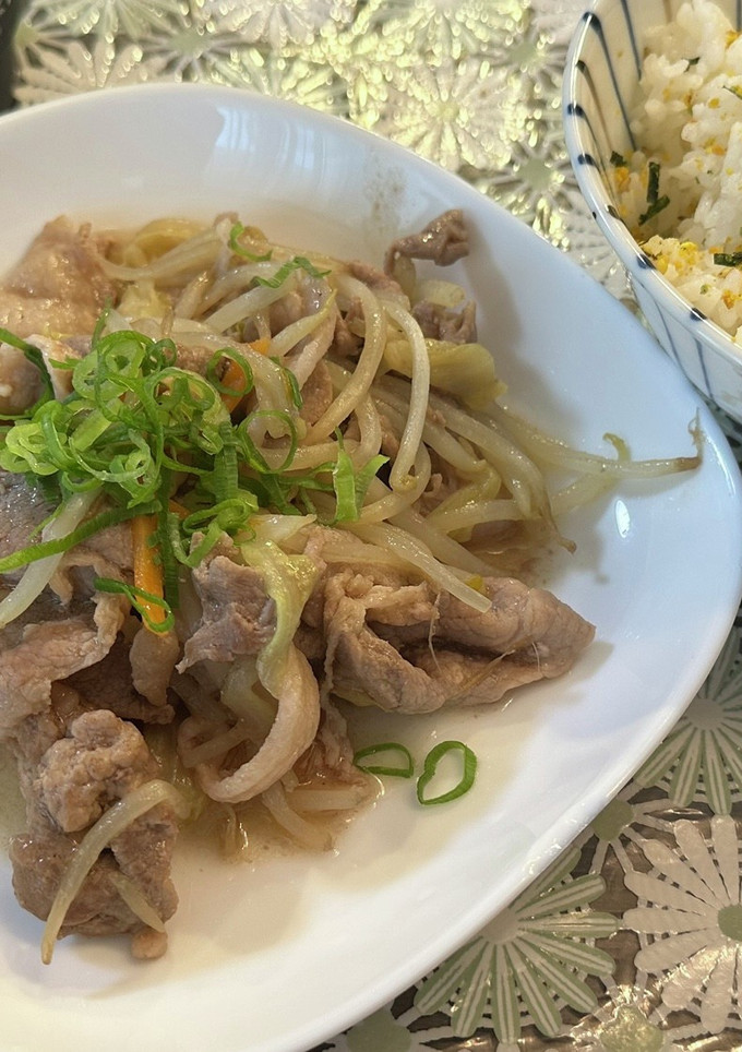 覚書 我が家の肉野菜炒め-レシピのメイン写真