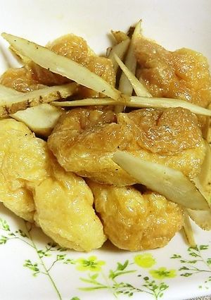 油揚げを、三河本みりんでレンジ調理-レシピのメイン写真